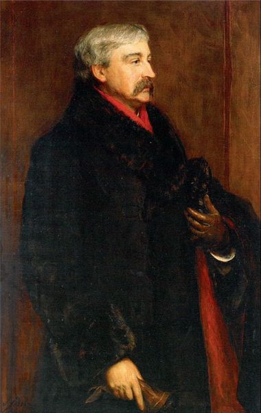 Bret Harte, painted by John Pettie